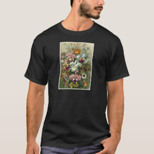 1904 Orchids Art Forms of Nature Print T-Shirt