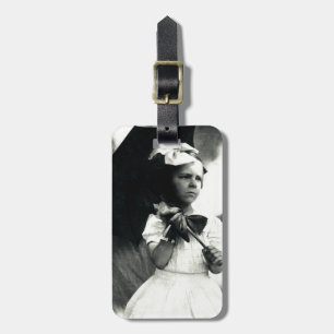 1905 Tough Little Girl Luggage Tag