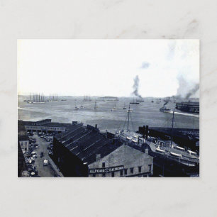 1906 Boston Harbour Postcard