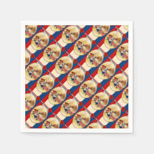 1906 The Day We Celebrate 4th of July Napkin