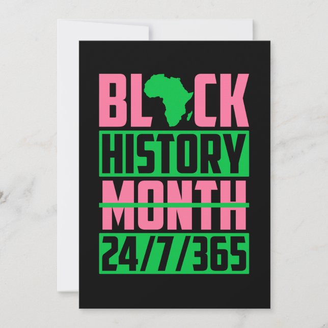 1908 AKA Black History Month Save The Date (Front)