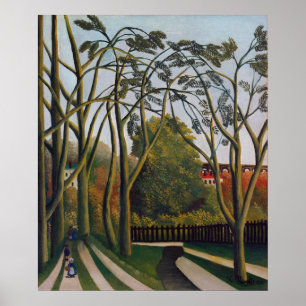 1908 Henri Rousseau Painting Poster
