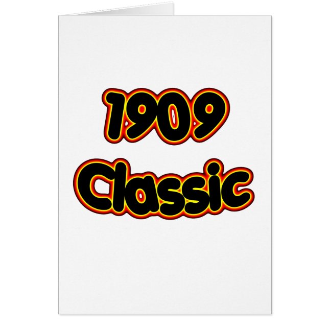 1909 Classic (Front)