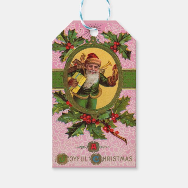 1910 A Joyful Christmas Gift Tags (Front)