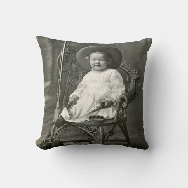1910 American Tomboy Cushion (Front)