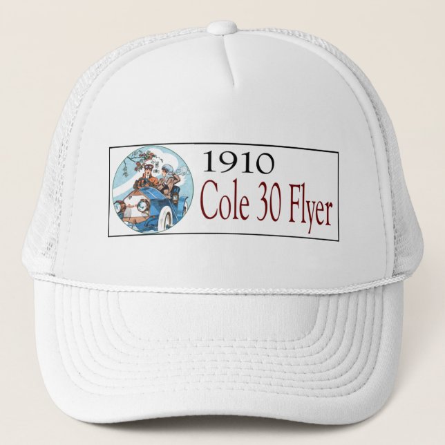 1910 Cole 30 Flyer Trucker Hat (Front)