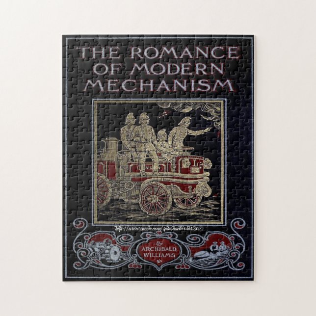 "1910 Fire Fighting Puzzle" Jigsaw Puzzle (Vertical)