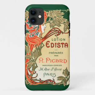 1910 French Art Nouveau label iPhone 11 Case
