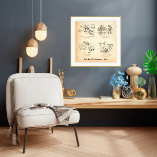  1910 Golf For The Beginner Print