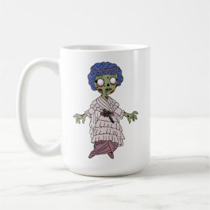 1910 Zombie Gibson Girl Coffee Mug