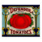 1910s Defender brand tomatoes label