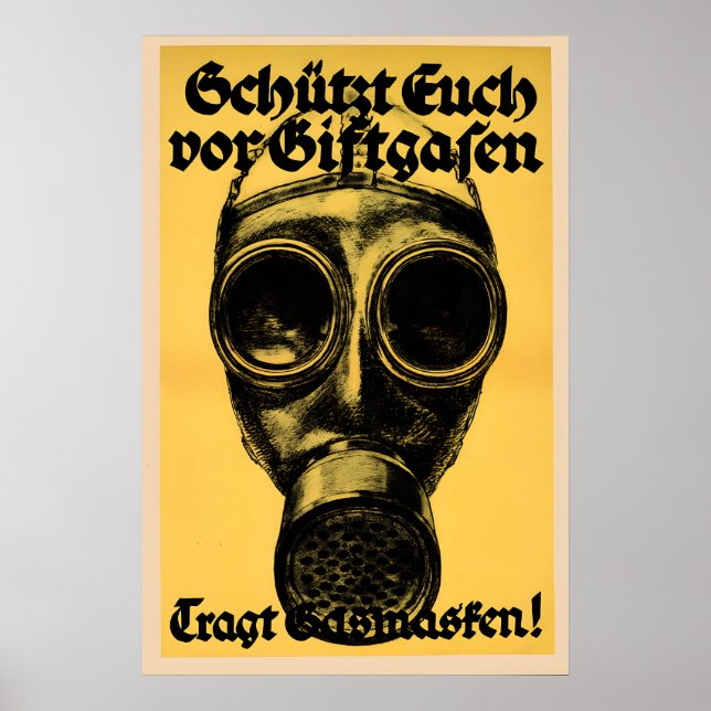 1910s German advertisement Poster Protect yourself (Front)