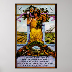 1911 Kansas Poster