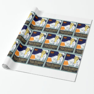 1912 Bakery + Confectionery Exhibition Wrapping Paper
