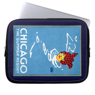 1912 Chicago, The Summer Resort Laptop Sleeve