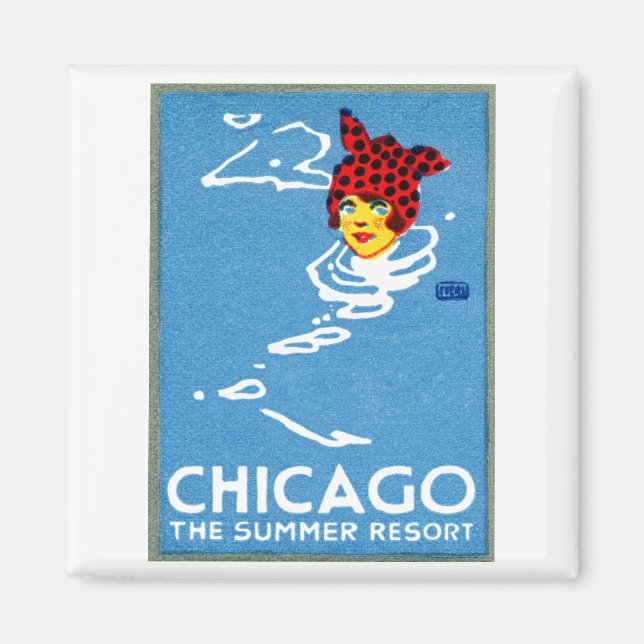 1912 Chicago, The Summer Resort Magnet (Front)