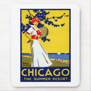 1912 Chicago, The Summer Resort Mouse Pad
