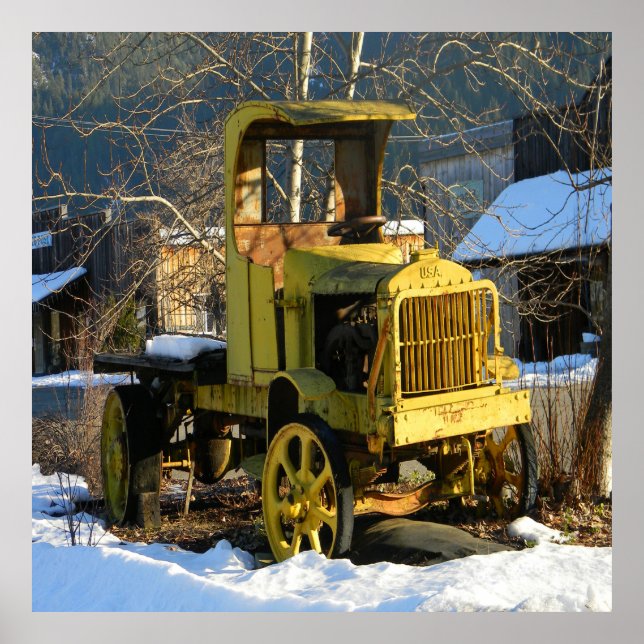 1912 Historical hauling truck..... Poster (Front)