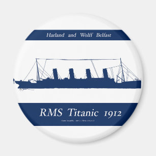 1912 titanic 4 magnet
