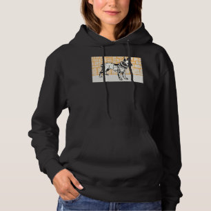 1912 Vintage Pitbull Terrier Illustration By Moriz Hoodie