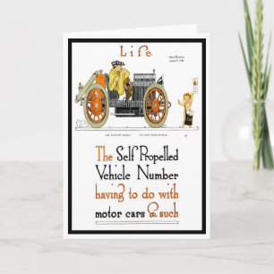 1913!!! "BOTTOMLESS CUP 'O JOE" GREETING CARD