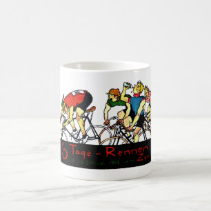 1914 Bicycle Race Poster Coffee Mug