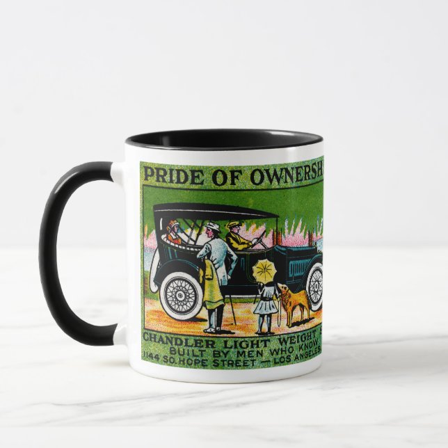 1914 Chandler Automobile Poster Mug (Left)