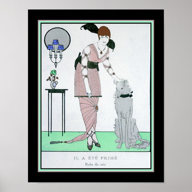1914, French, Art Deco Fashion Poster (Front)