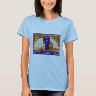 1914 Lyon International Expo Poster T-Shirt