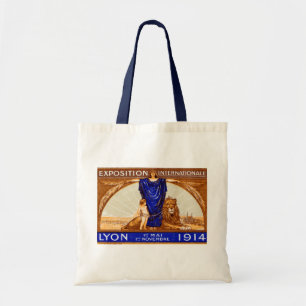 1914 Lyon International Expo Poster Tote Bag