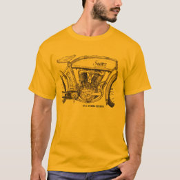 1914 Sears Motorcycle Tee-Shirt T-Shirt