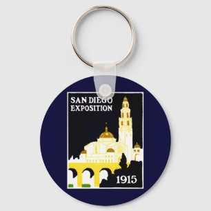 1915 San Diego Exposition Key Ring