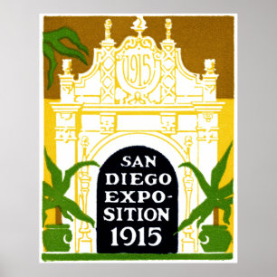 1915 San Diego Exposition Poster