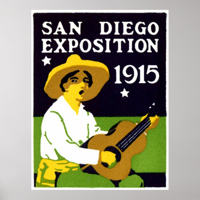 1915 San Diego Exposition Poster (Front)