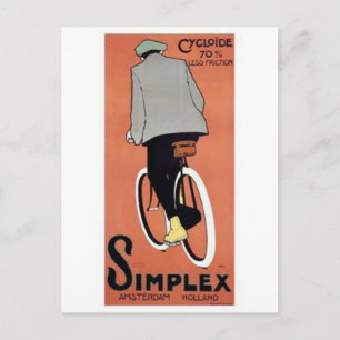 1915 Simplex Poster Postcard