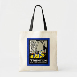 1915 Vintage Trenton New Jersey Tote Bag