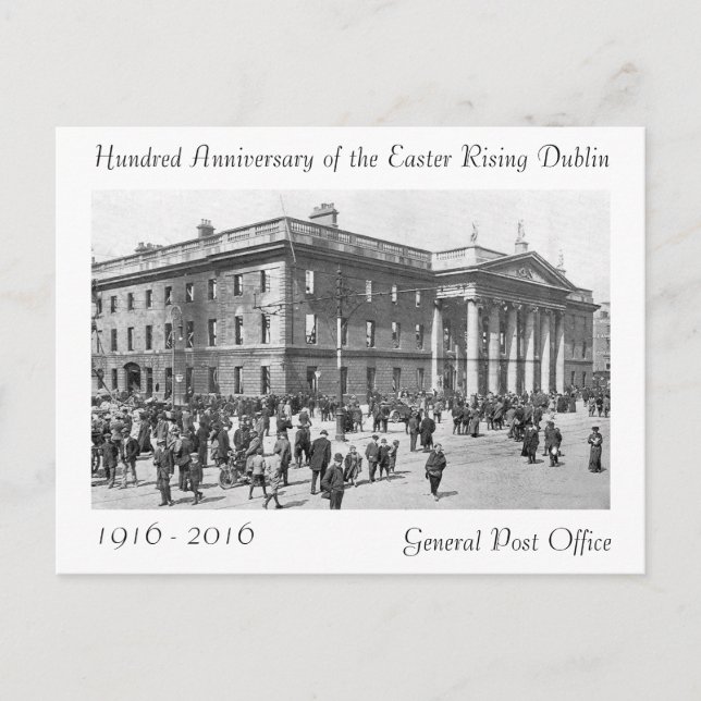 1916 Easter Rising images for postcard (Front)