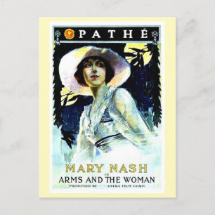 1916 Film Arms and the Woman Postcard
