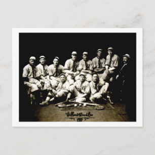1917 Baseball Team Postcard