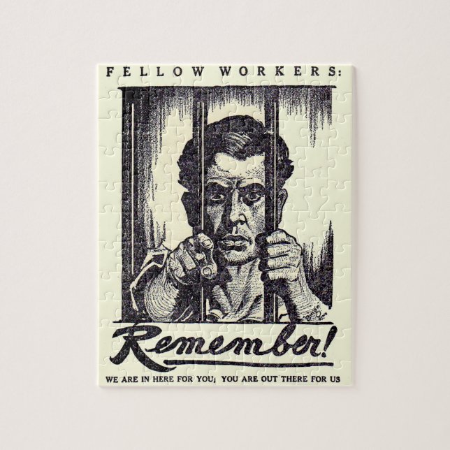 1917 Fellow Workers Remember! Jigsaw Puzzle (Vertical)