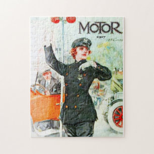 "1917 Motor Magazine" Jigsaw Puzzle