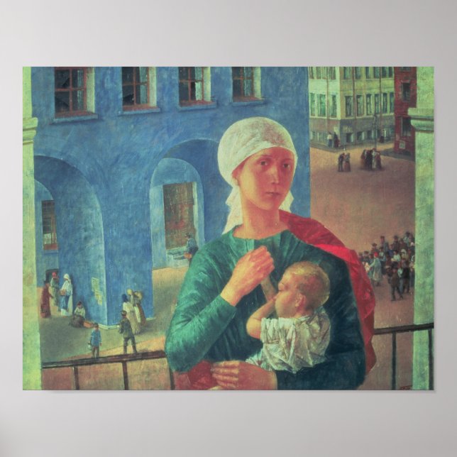 1918 in Petrograd, 1920 Poster (Front)