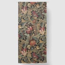 1918 Vintage Rich Floral Tapestry Brocade Damask