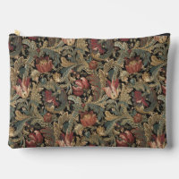 1918 Vintage Rich Floral Tapestry Brocade Damask