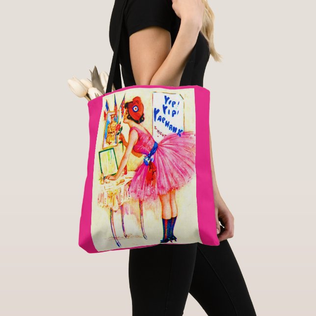 1918 Yip Yip Yaphank playbill cover image Tote Bag (Close Up)