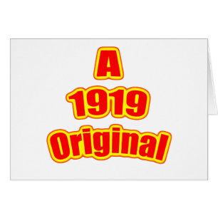 1919 Original Red