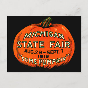 1919 Some Pumpkin! Postcard