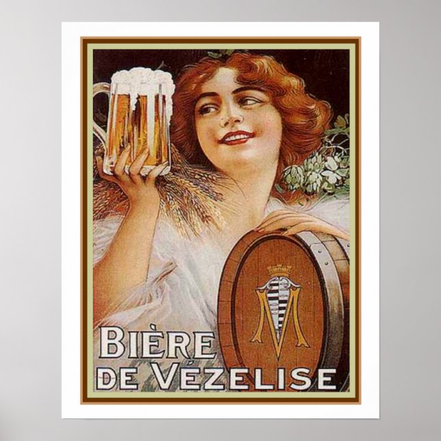 1920 Biere de Vezelise Ad- 16x20 Poster (Front)
