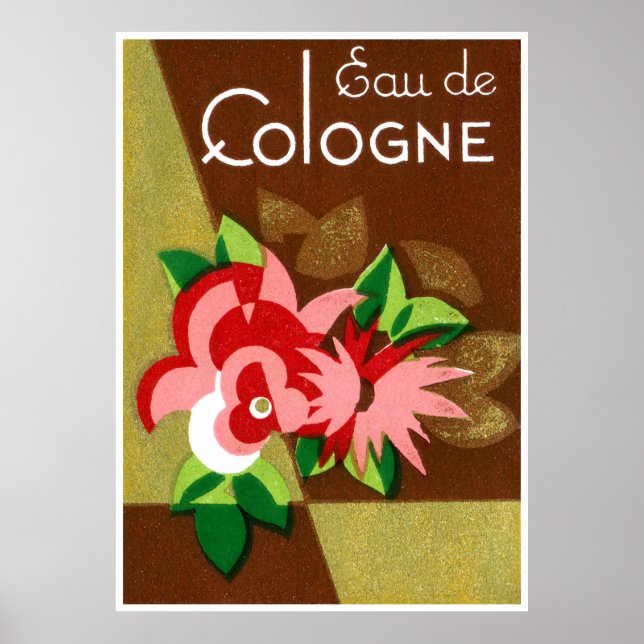 1920 Cologne perfume water Poster (Front)