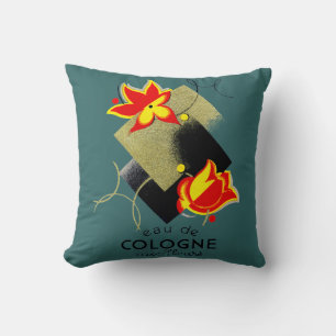 1920 French Floral perfume Cushion